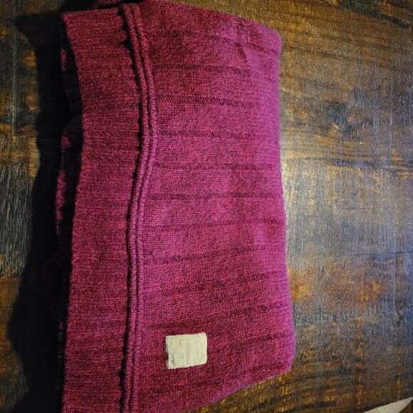 Red cable knit wool diesel sweater - Picture 4 of 6